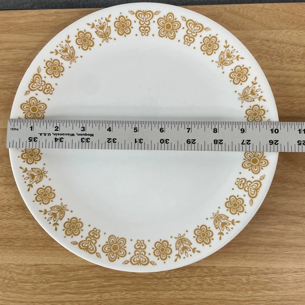 Corelle Butterfly Gold Dinner Plate 10.25